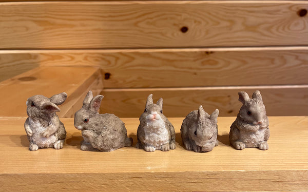 Sitting Bunny Figurines