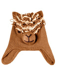 Kids Alpaca Hat with Alpaca Face