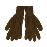 Deluxe Cable Knit Alpaca Blend Gloves Adult
