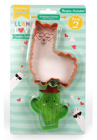 Llama Love Cookie Cutters