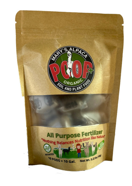 Mary's Alpaca Poop Fertilizer 10 Pods